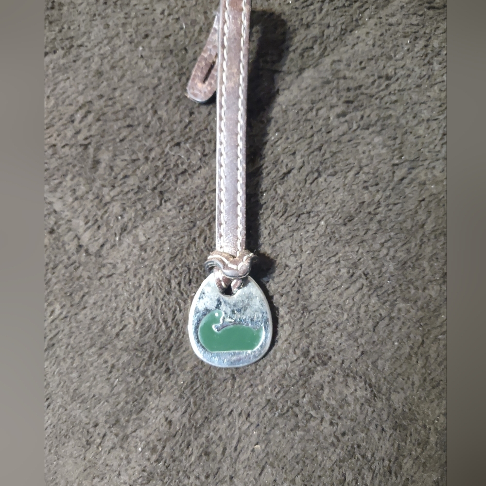 Dooney & Bourke Vintage Green and Silver Replacement Bag Charm